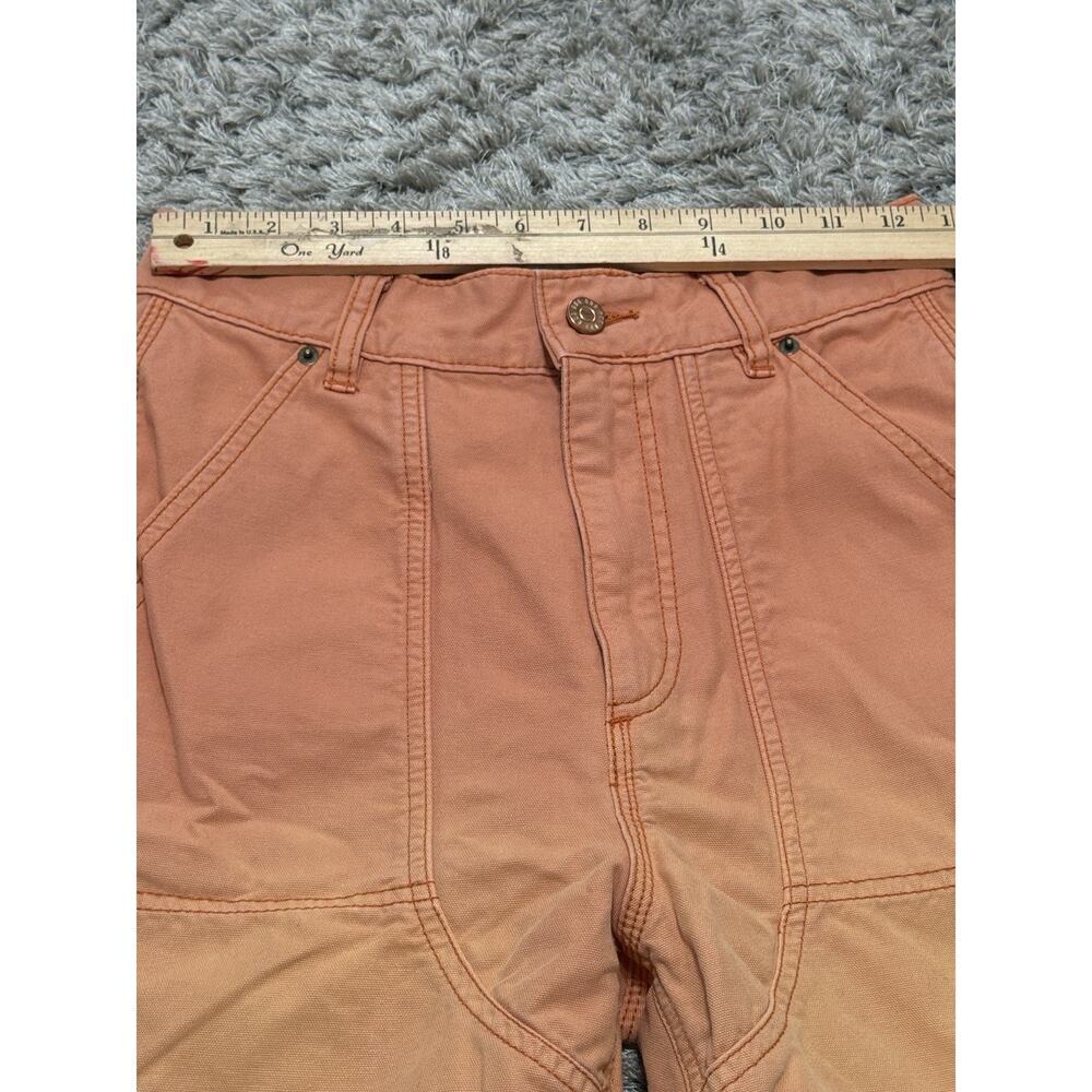 BDG Urban Outfitters Shorts Women's Small Orange Relaxed Cut-Off Cotton Festival - Picture 11 of 12